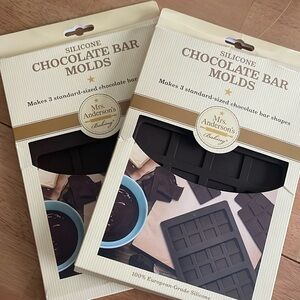 Mrs. Anderson’s Silicone Chocolate bar molds